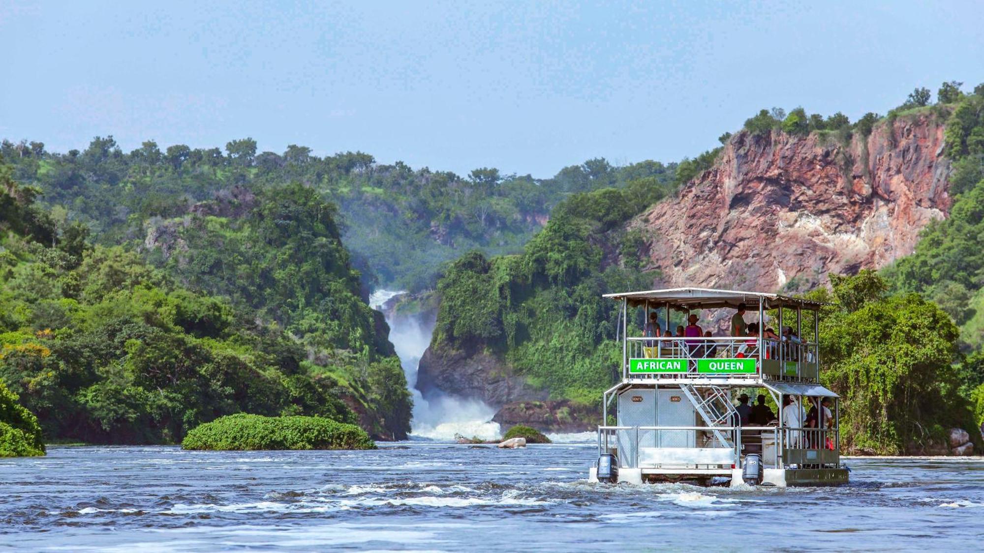 Paraa Safari Lodge Bagian luar foto
