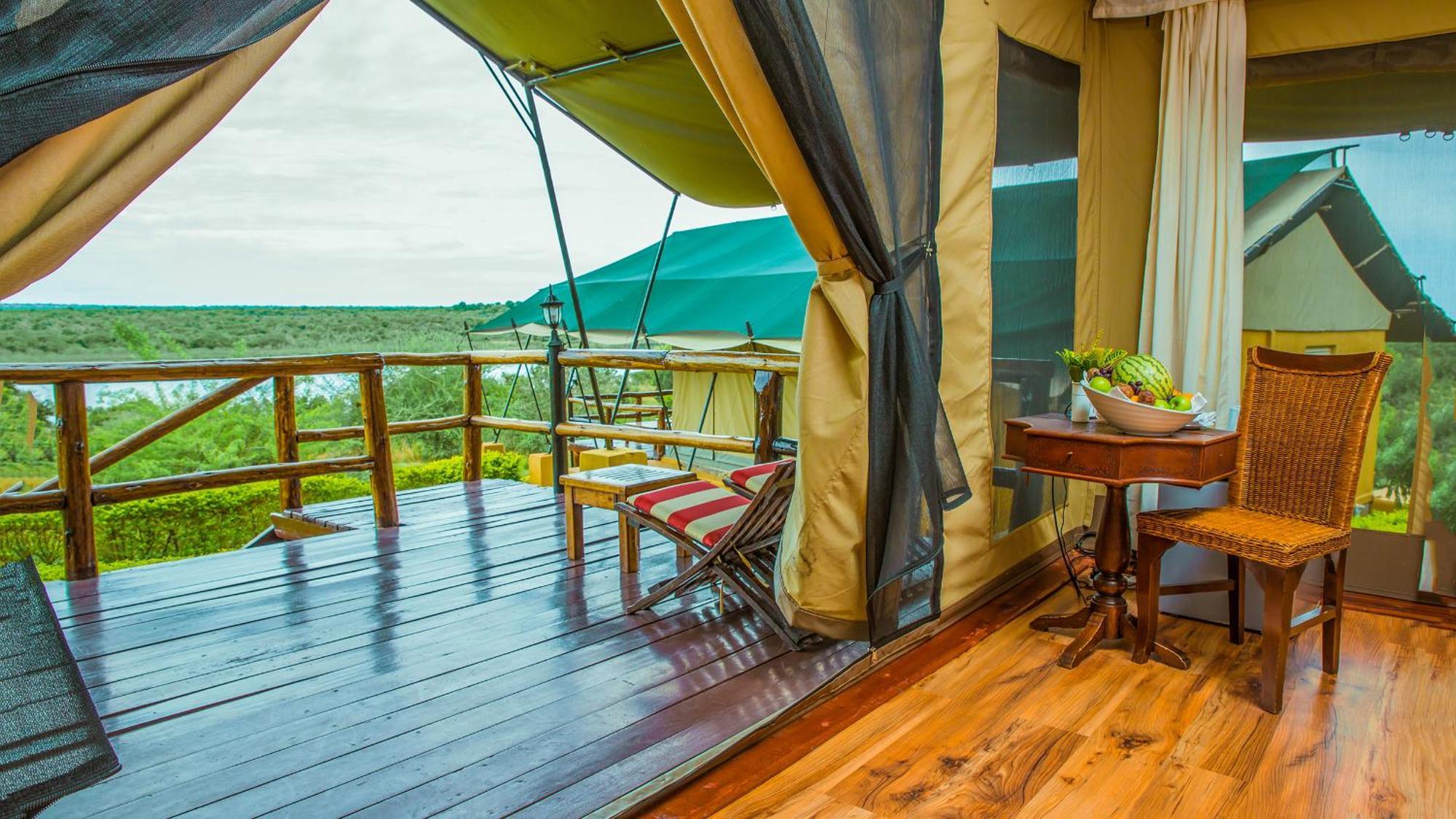 Paraa Safari Lodge Bagian luar foto