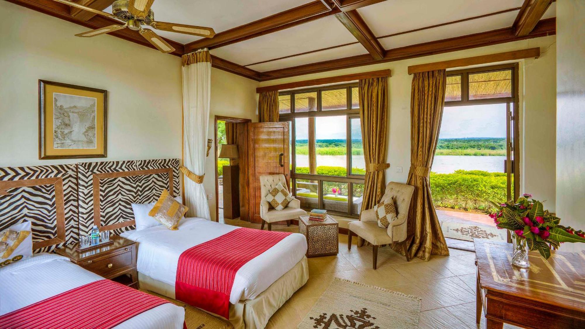 Paraa Safari Lodge Bagian luar foto