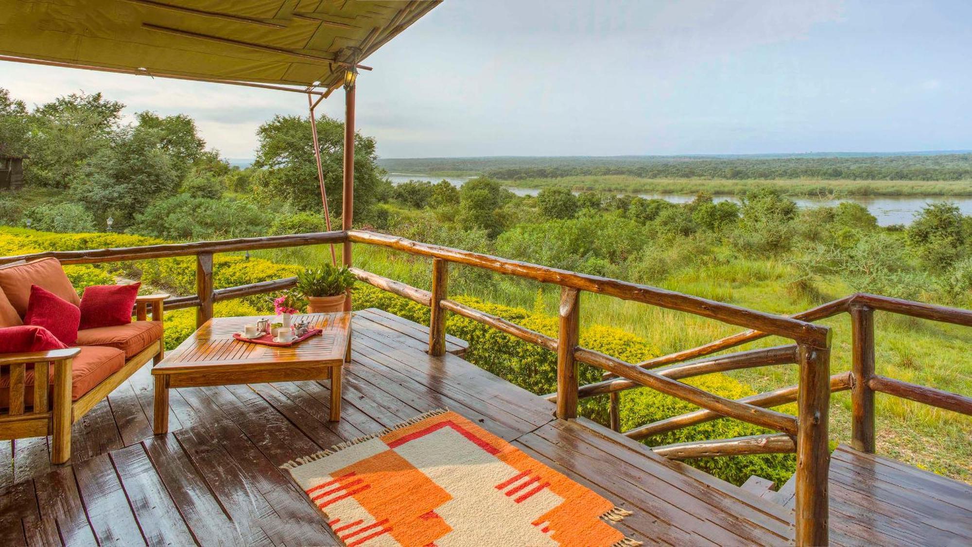 Paraa Safari Lodge Bagian luar foto