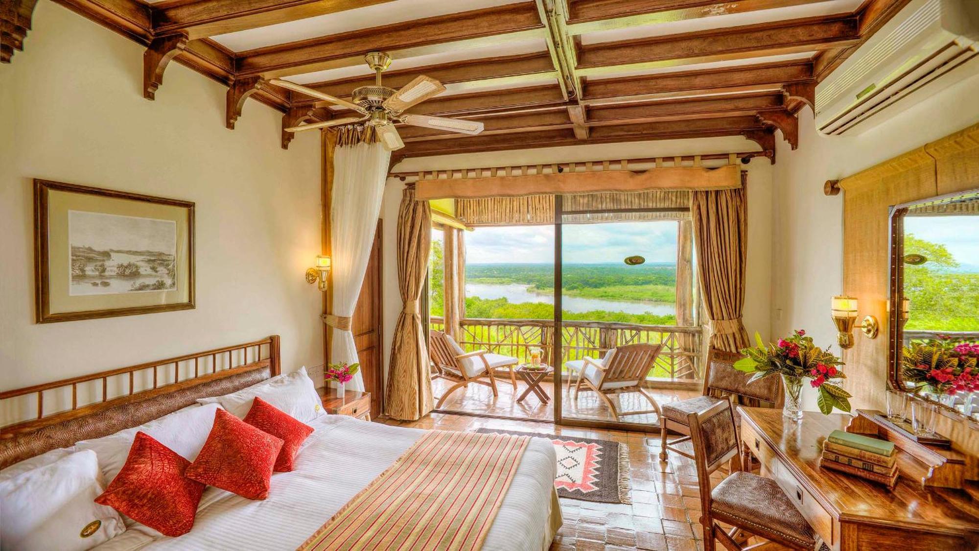 Paraa Safari Lodge Bagian luar foto
